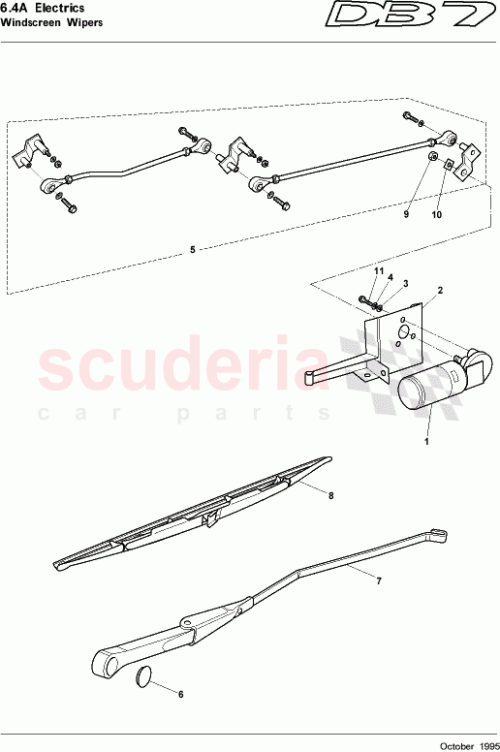 Part Diagram for Aston Martin 37-86186