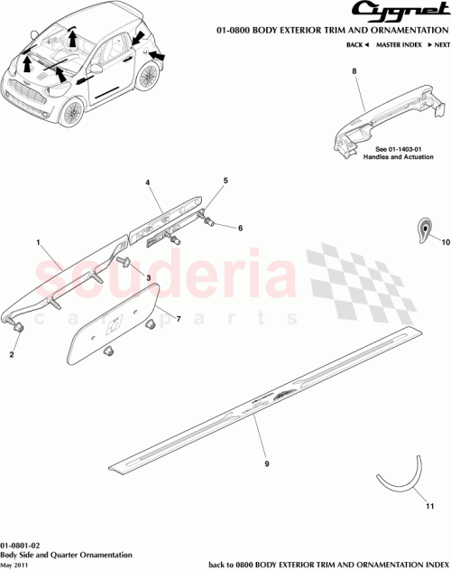Part Diagram for Aston Martin AY2Y-280B62-BB