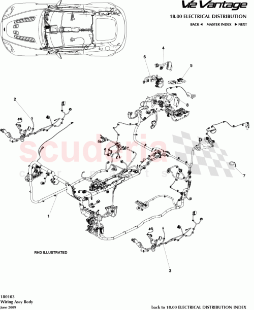 Part Diagram for Aston Martin AG33-9137-RB