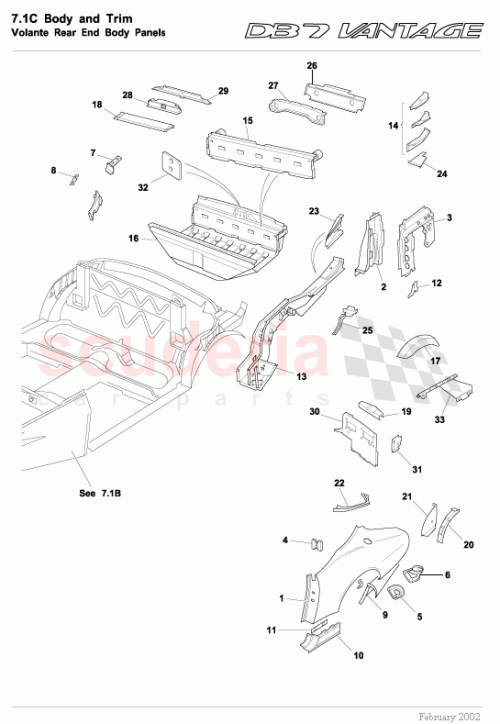 Part Diagram for Aston Martin 60140631AA
