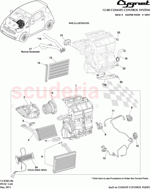 Part Diagram for Aston Martin 90159-70003