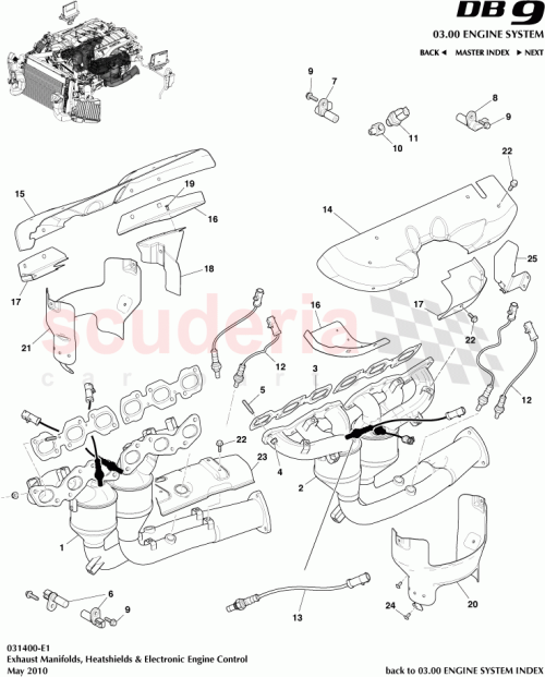 Part Diagram for Aston Martin 8G43-5G236-BB
