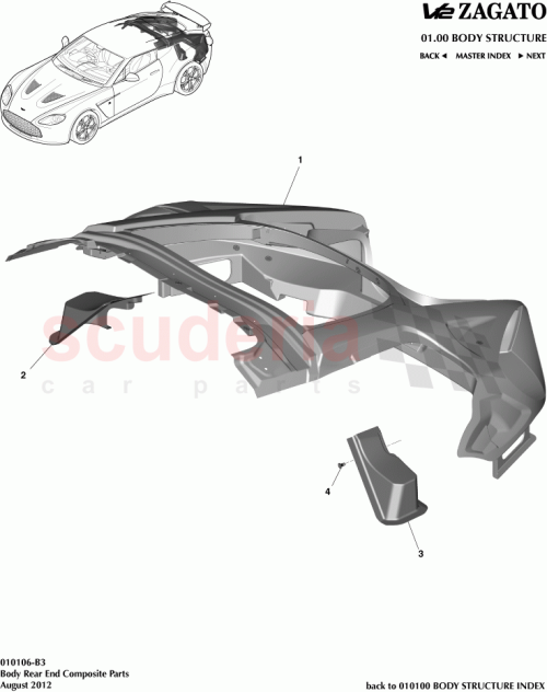 Part Diagram for Aston Martin CY83-16682-AA