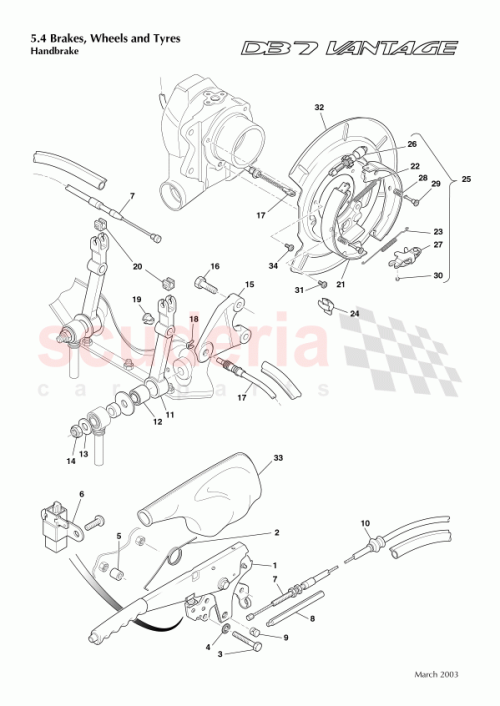 Part Diagram for Aston Martin 28-83211-PK