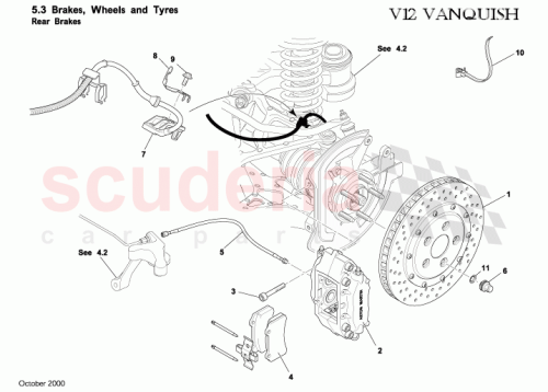Part Diagram for Aston Martin 1R12-28-10291-PK