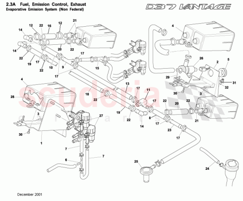 Part Diagram for Aston Martin 34-84258