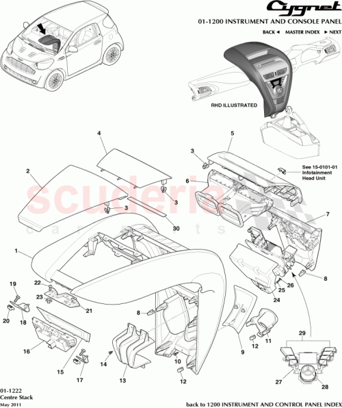 Part Diagram for Aston Martin AY2Y-8842-AB