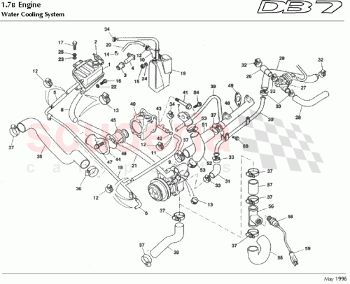 Part Diagram for Aston Martin 32-80204