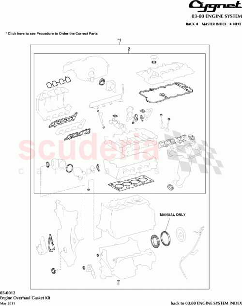 Part Diagram for Aston Martin 04112-47051