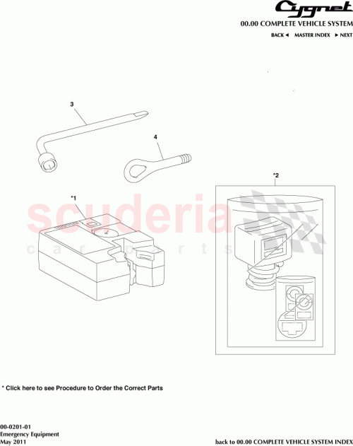 Part Diagram for Aston Martin 44890-74021