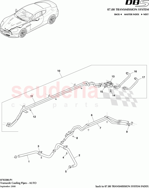Part Diagram for Aston Martin 4G4335568AA