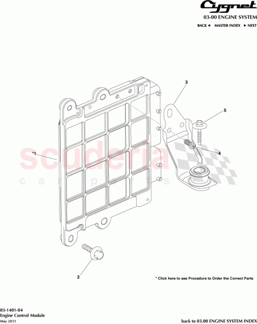 Part Diagram for Aston Martin 90159-50386