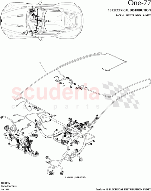 Part Diagram for Aston Martin AY93-14401-AB