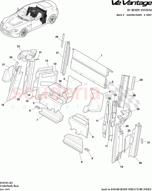 Part Diagram for Aston Martin 6G33-347863-AC