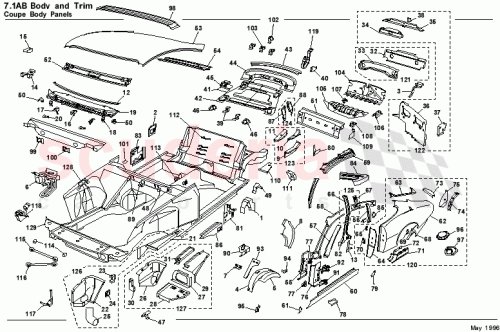 Part Diagram for Aston Martin 63-84774