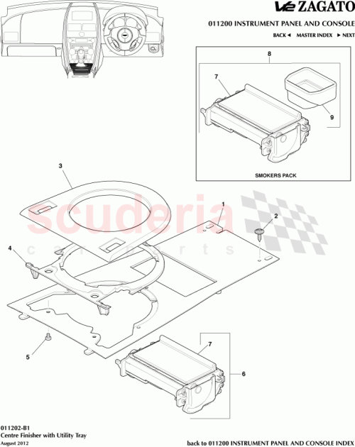 Part Diagram for Aston Martin CY83-80-10006