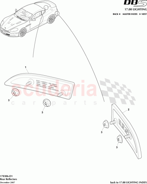 Part Diagram for Aston Martin 4G43-13A566-BA