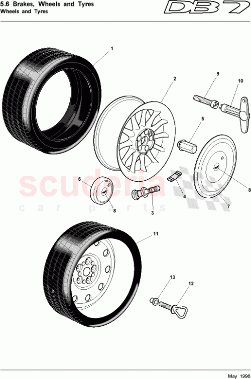 Part Diagram for Aston Martin 76-82639
