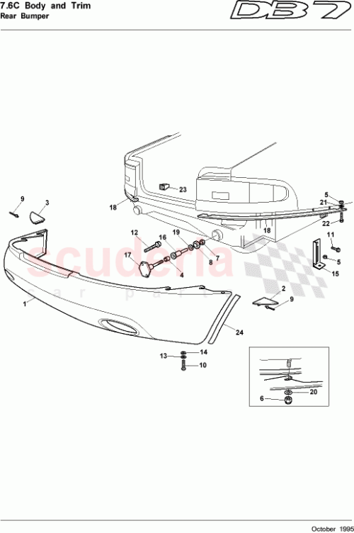 Part Diagram for Aston Martin 72-82571