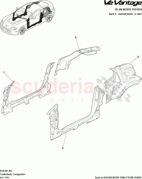 Part Diagram for Aston Martin AD23-C41033-AE