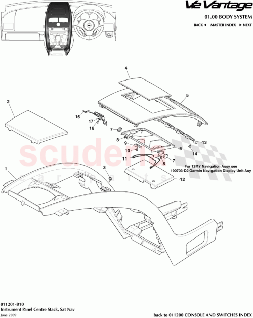 Part Diagram for Aston Martin 9G3355210ADW