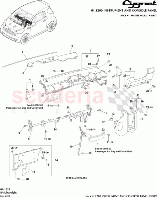 Part Diagram for Aston Martin 90159-60613