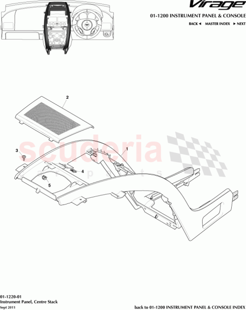 Part Diagram for Aston Martin 9G43C046A26BA