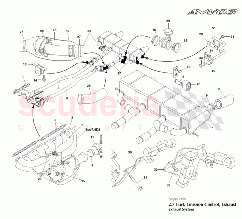 Part Diagram for Aston Martin 1R12352767AA