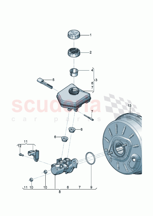Part Diagram for Bentley WHT005309
