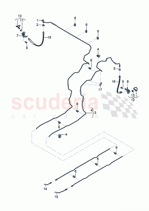 Part Diagram for Bentley 971614706E