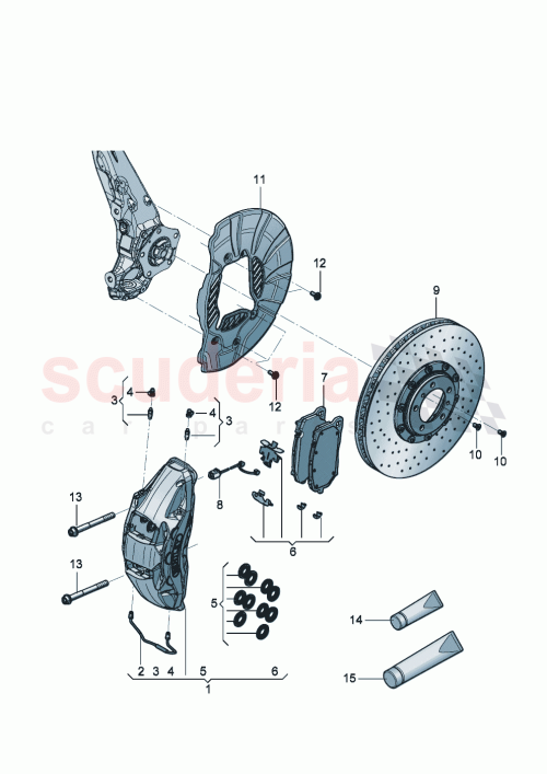 Part Diagram for Bentley 971615311D