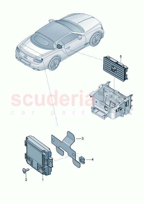Part Diagram for Bentley 4N0035456D