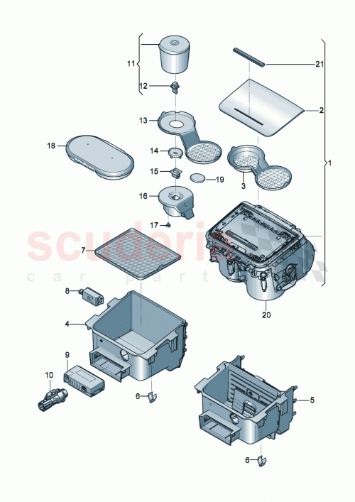 Part Diagram for Bentley 3SA858192B