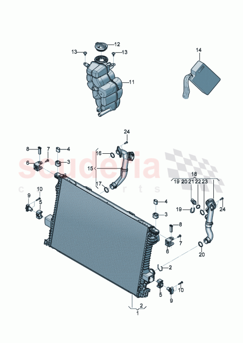 Part Diagram for Bentley 971121233