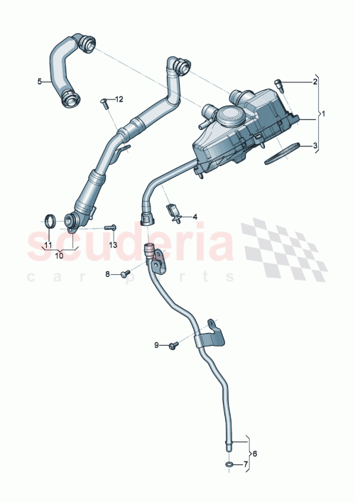 Part Diagram for Bentley 07P103474T
