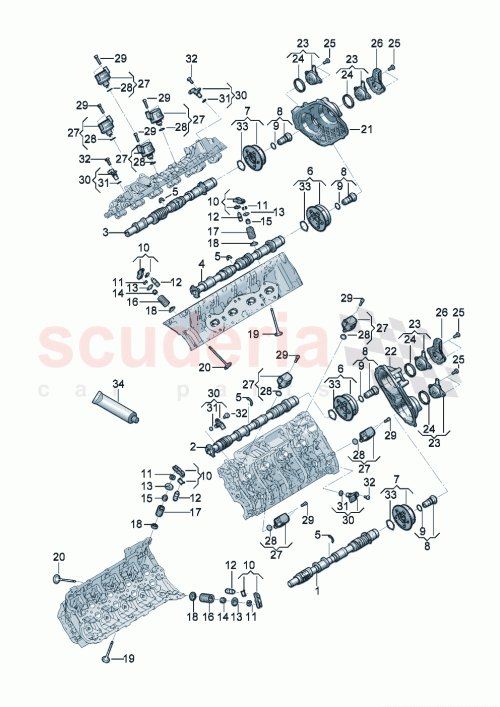 Part Diagram for Bentley 06M109087K