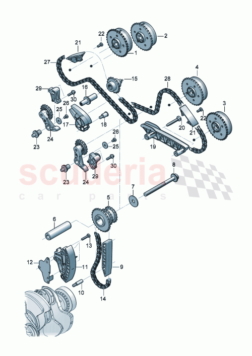 Part Diagram for Bentley N90503703