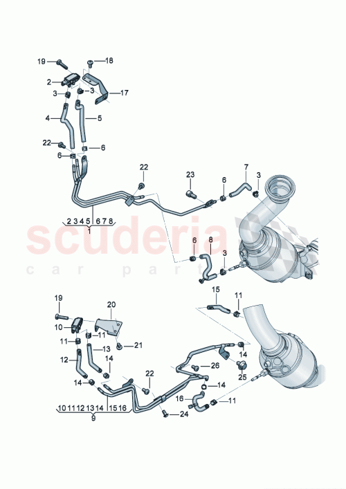 Part Diagram for Bentley 3SA131191B