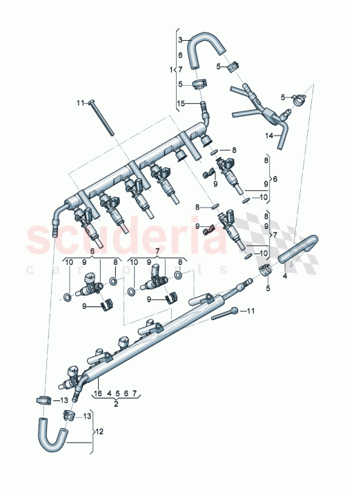 Part Diagram for Bentley 07P906031G