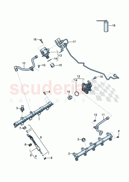 Part Diagram for Bentley 0P2127507C