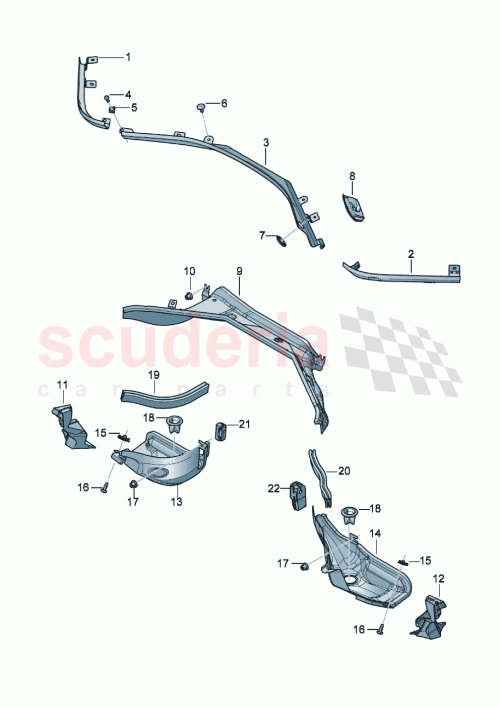 Part Diagram for Bentley 975815517A
