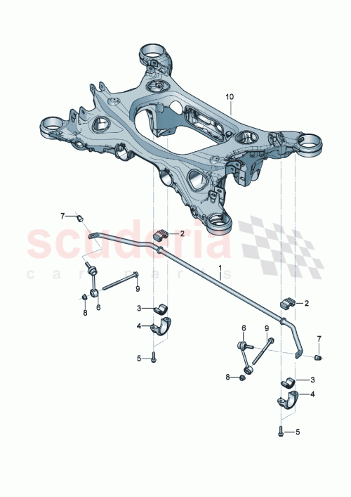 Part Diagram for Bentley 971511036H