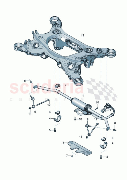 Part Diagram for Bentley 971511036J