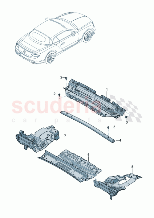 Part Diagram for Bentley 3SD 810 672 C