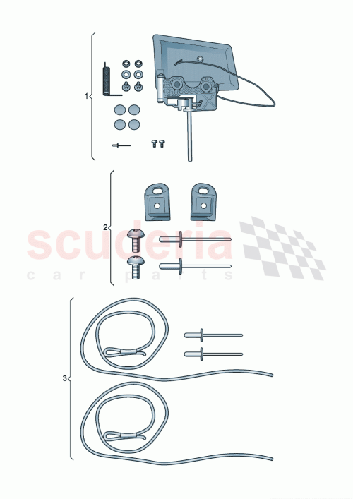 Part Diagram for Bentley 3SD871261C