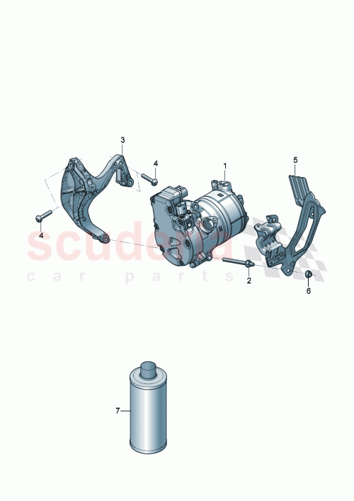 Part Diagram for Bentley 06M260885R