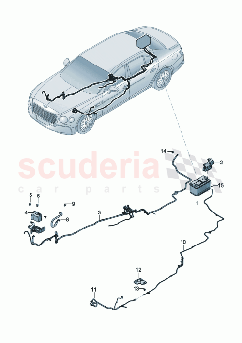 Part Diagram for Bentley 971971537G