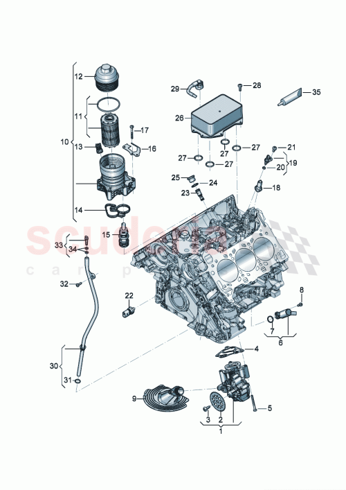Part Diagram for Bentley 06M115609M