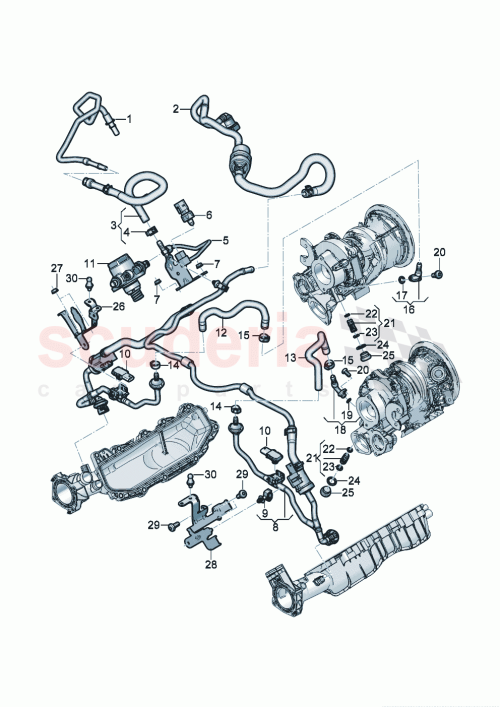 Part Diagram for Bentley 06M133394F
