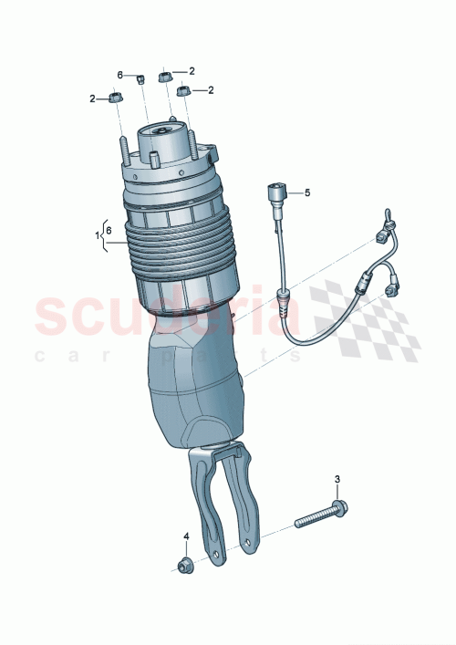 Part Diagram for Bentley 975616038J